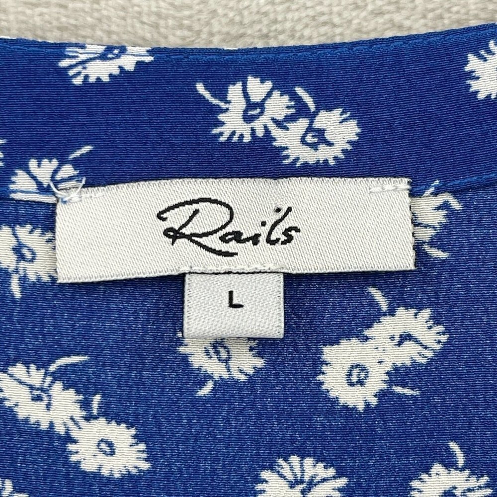 Rails Chloe Romper Floating Daisy Cobalt Flutter … - image 7